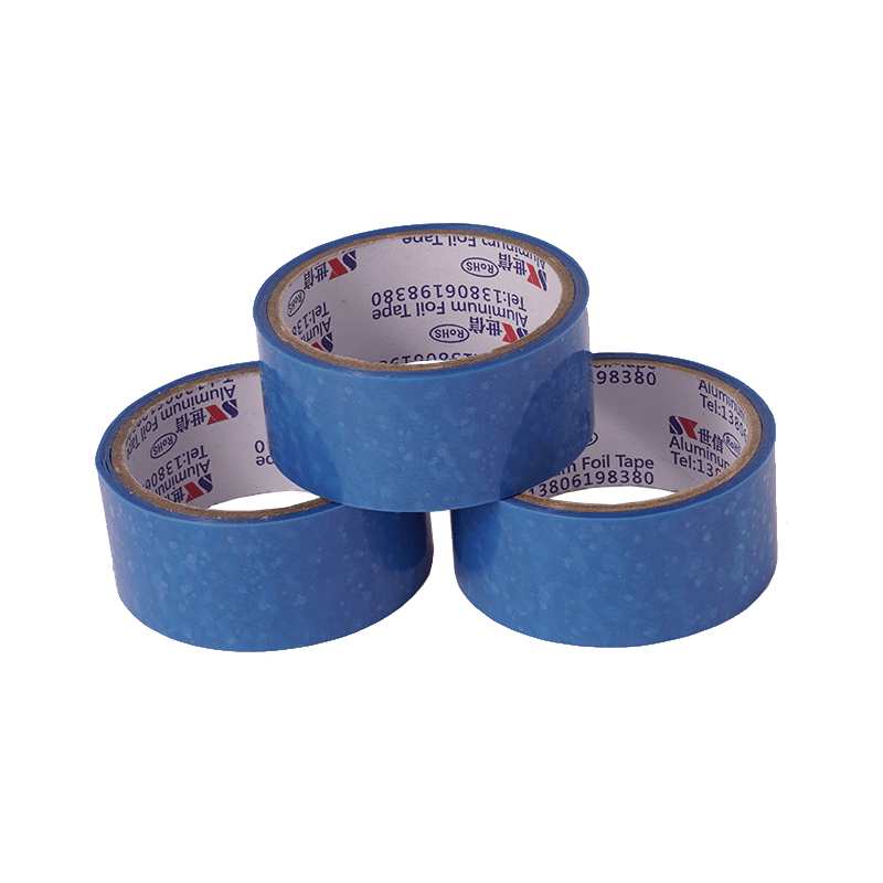 Cinta de posicionamiento de PET azul para piezas de refrigerador